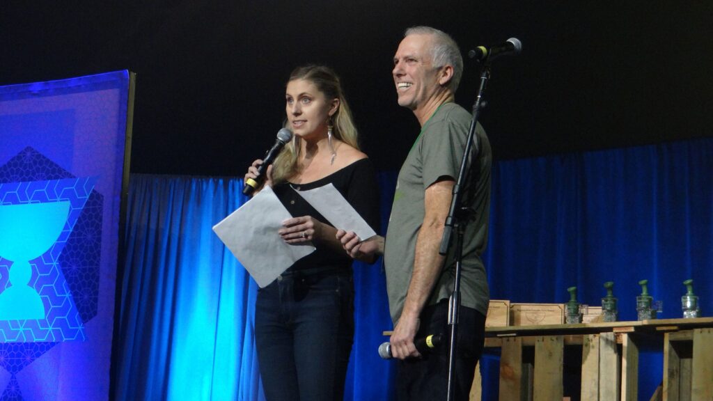 Taylor and Tim Blake