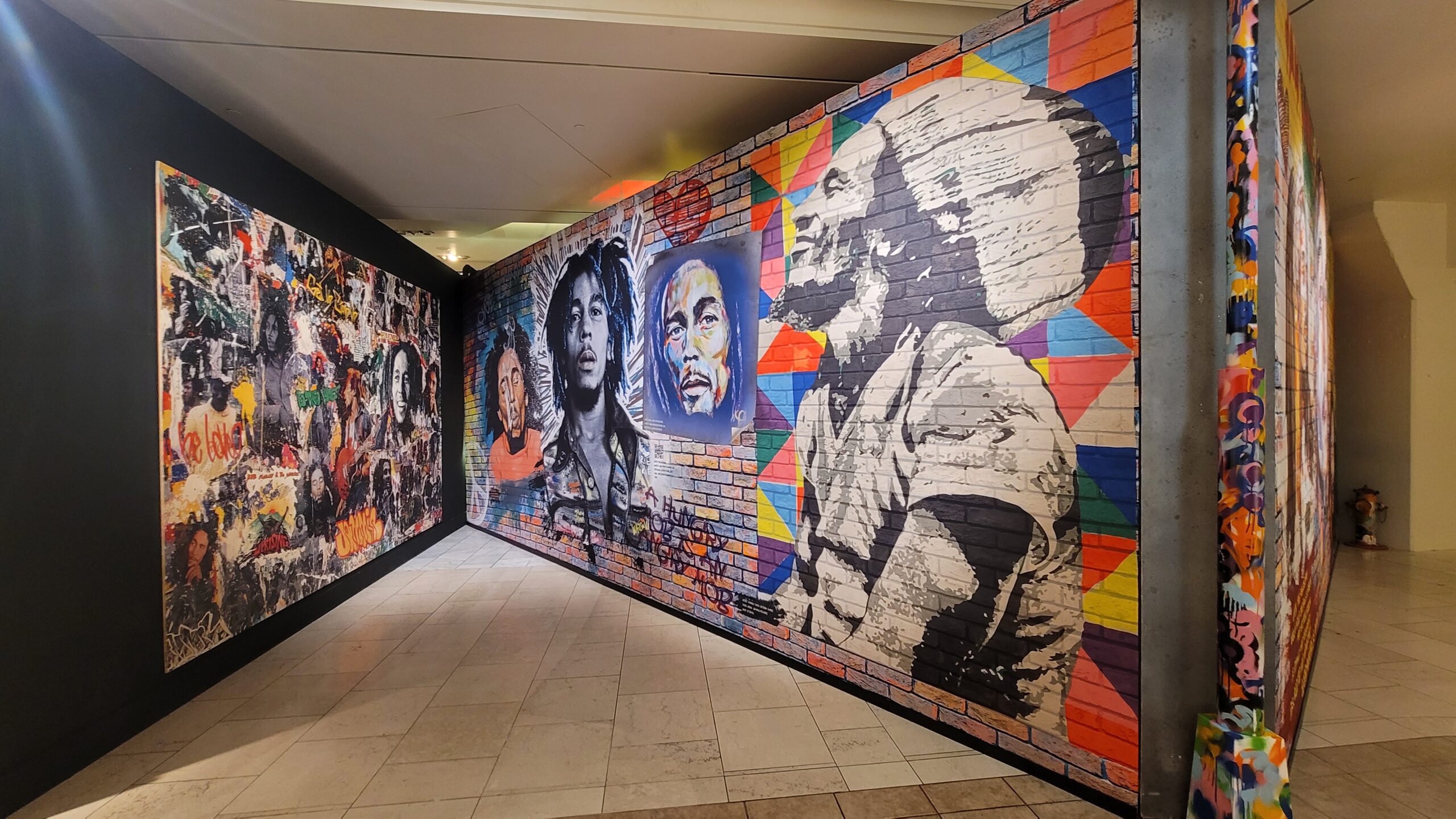 Bob Marley One Love Experience Street art