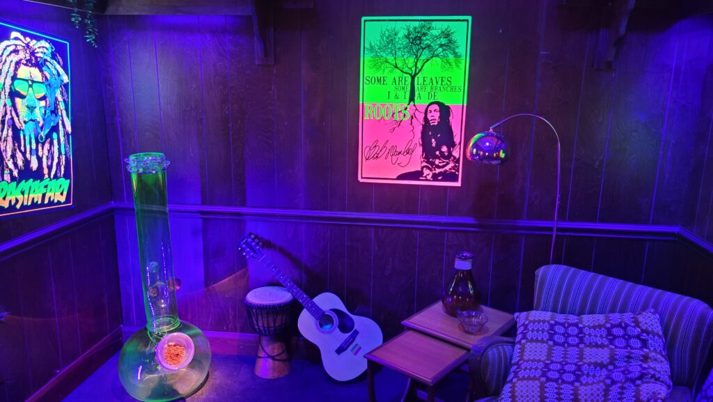 Bob Marley's One Love Experience Living Room bong