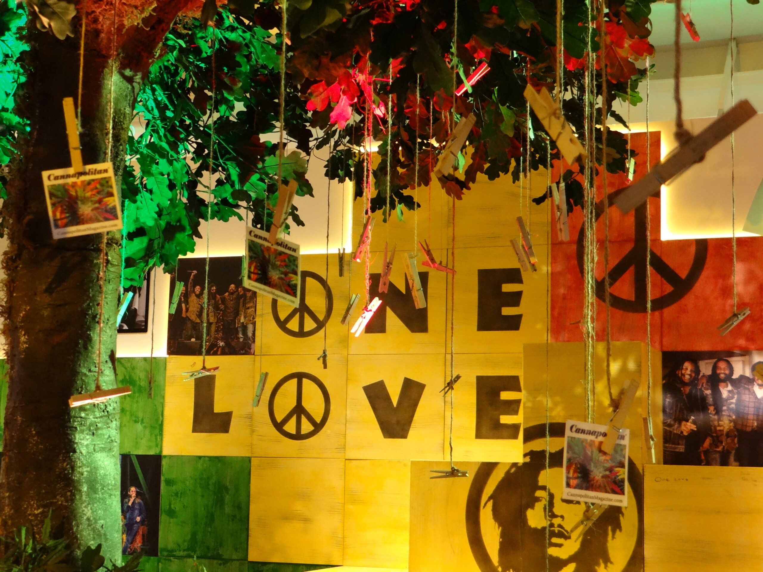 Bob Marley One Love Experience tree