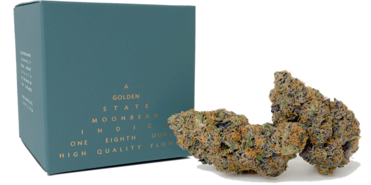 A Golden State’s Moonbeam Strain Review