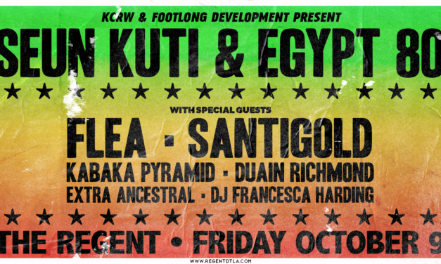 Seun Kuti & Egypt 80 lit up LA