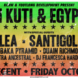 Seun Kuti show poster